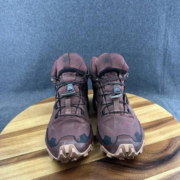Salomon Cross Hike Mid GTX 2 Women's 9 Waterproof Hiking Shoes Bitter Chocolate - Picture 3 of 12